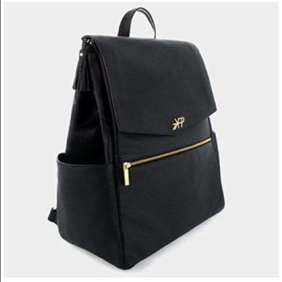 Freshly Picked black leather diaper bag - Picture 7 of 7